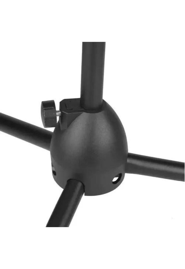 Soporte para Micrófono - Atril con Boom Profesional, Pedestal Color Negro-1