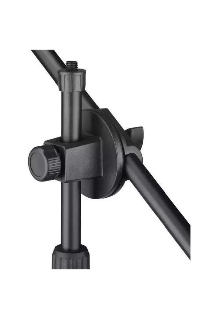Soporte para Micrófono - Atril con Boom Profesional, Pedestal Color Negro-7
