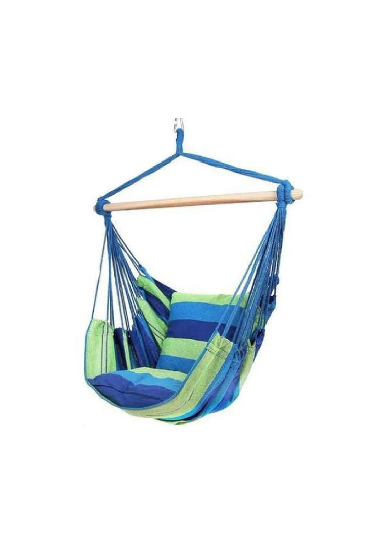 Silla hamaca con palo camping-1