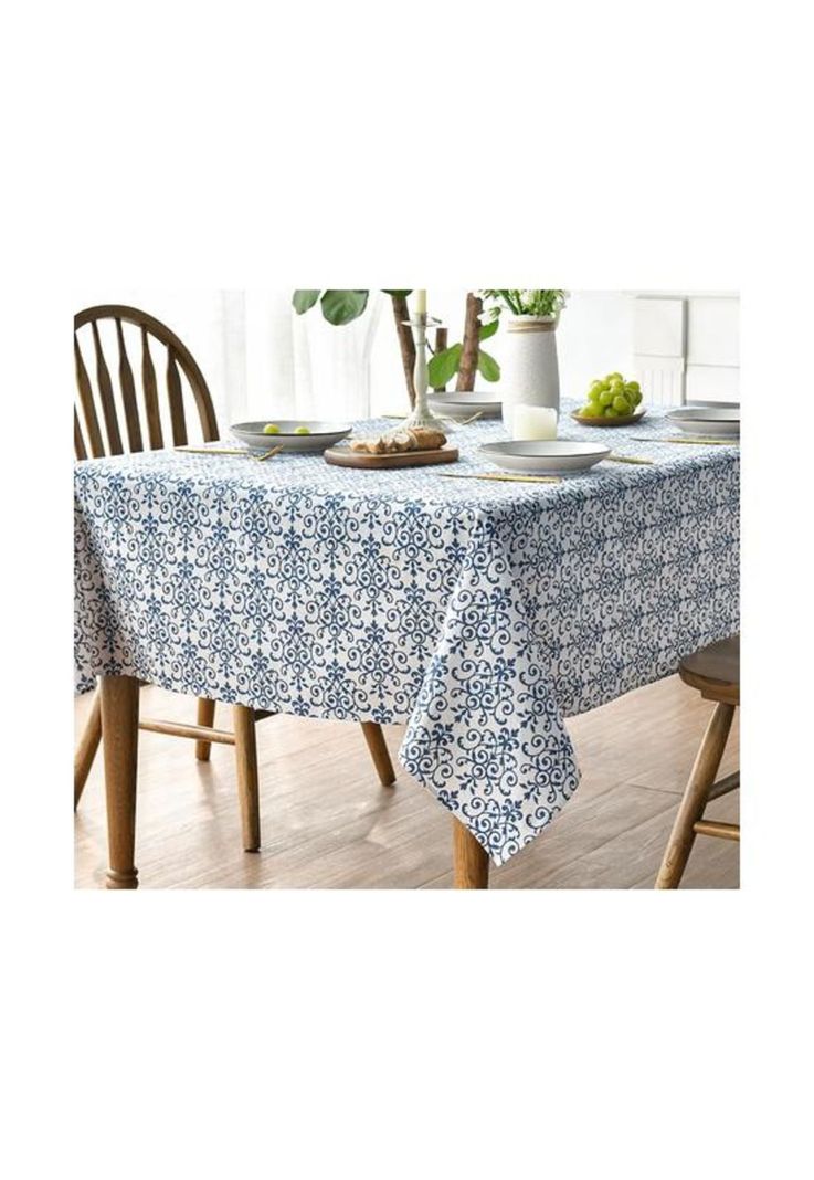 Mantel bistrech estampado rectangular Hac2621 150x230 cm, multicolor-1