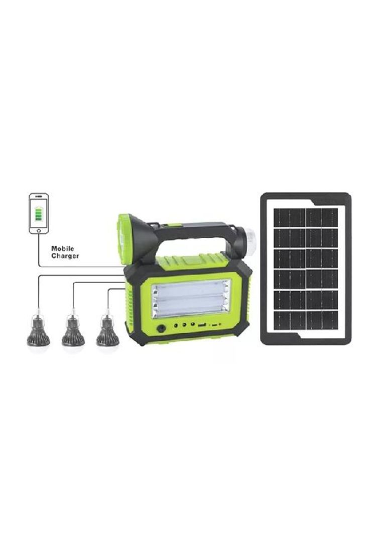 Kit solar de camping y emergencia, luz y cargador-3