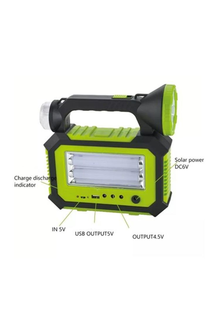 Kit solar de camping y emergencia, luz y cargador-4