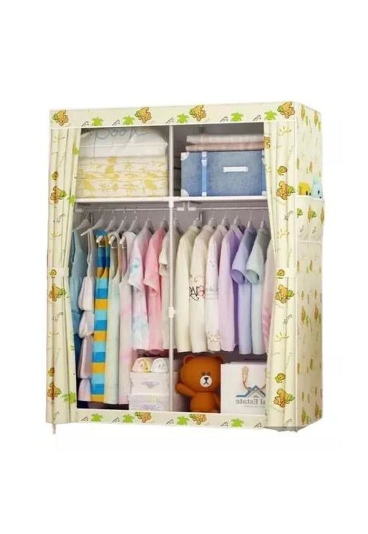 Armario ropero armable 170x105x45 para baño-0