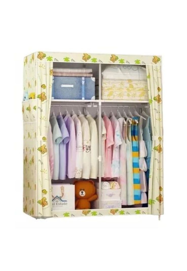 Armario ropero armable 170x105x45 para baño-1