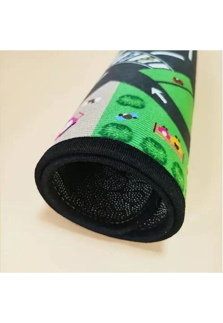 Alfombra Pista Autos Infantil - Antigolpes, Sensorial, 89 x 61 cm-4