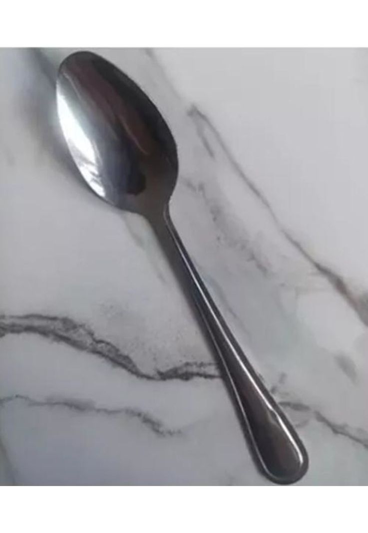 Pack cucharas te cafe postre cocina color plata-0