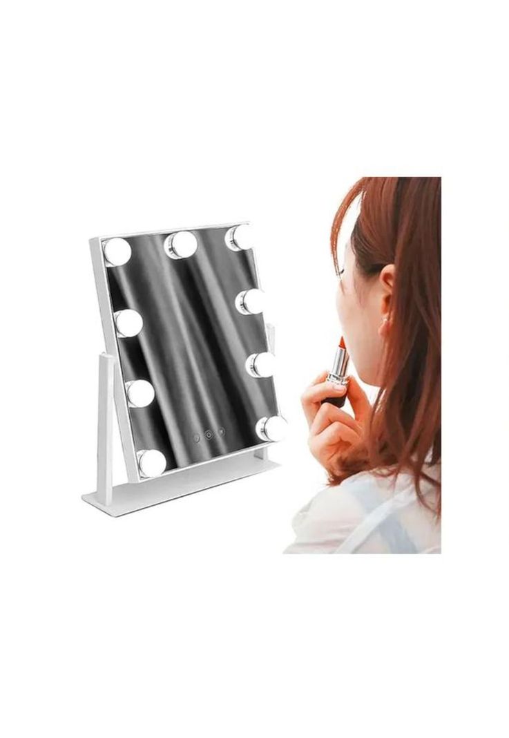 Espejo Maquillaje Tocador 9 Luces LED USB 3 Modos 360°-3