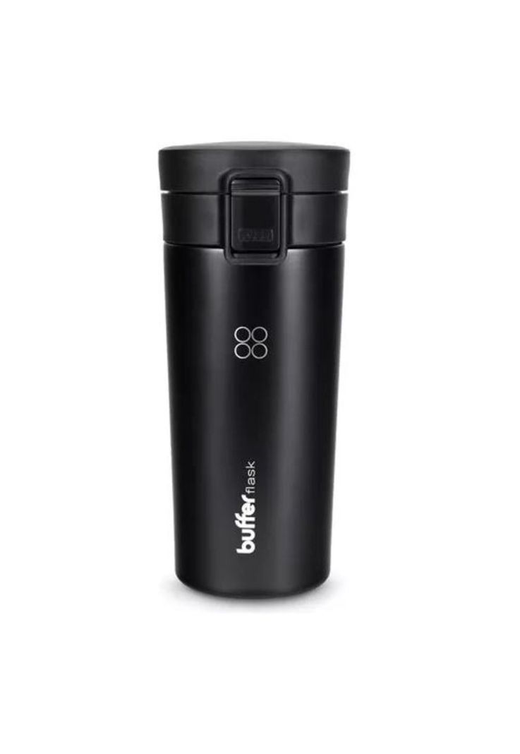 Buffer Termo para Café - Mug, Vaso Térmico, 380 ml, 13 oz, Sellable, Color Negro-0