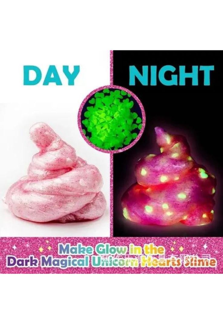 Kit para hacer slime unicornio incluye todos los accesorios-5