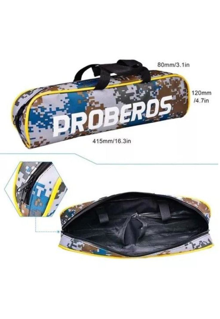 Kit de pesca 1.8 m caña, carrete, señuelo y accesorios multicolor-6