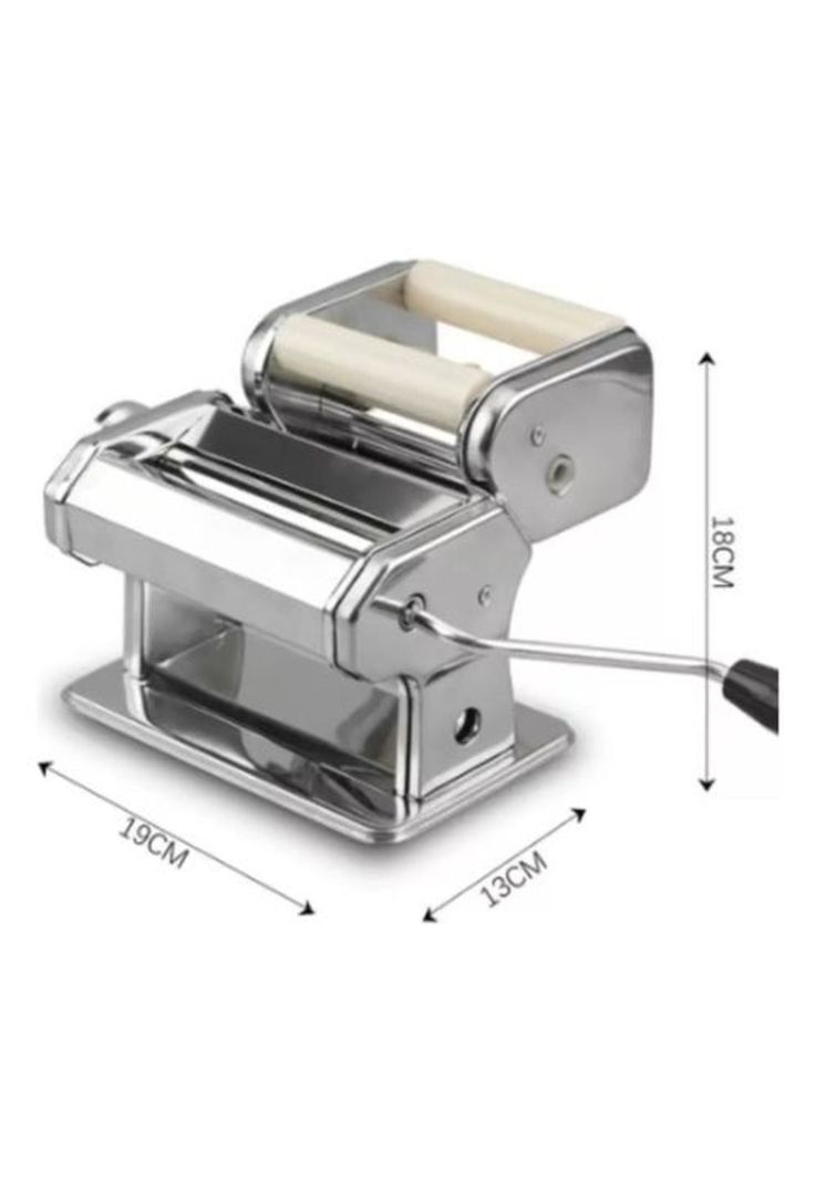 Máquina para hacer ravioles pasta manual color plata-3