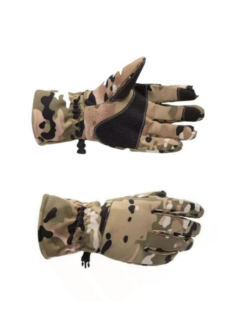 Guantes Tácticos Militares Impermeables, Multicam, Nieve-1