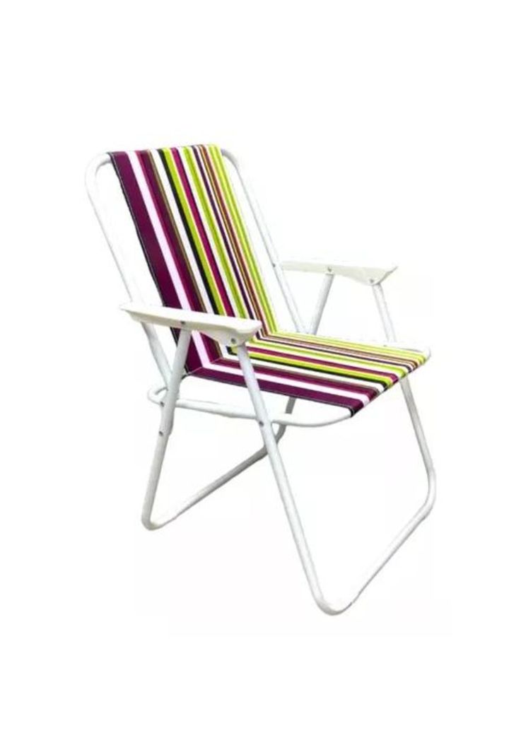 Silla de playa plegable violeta-0