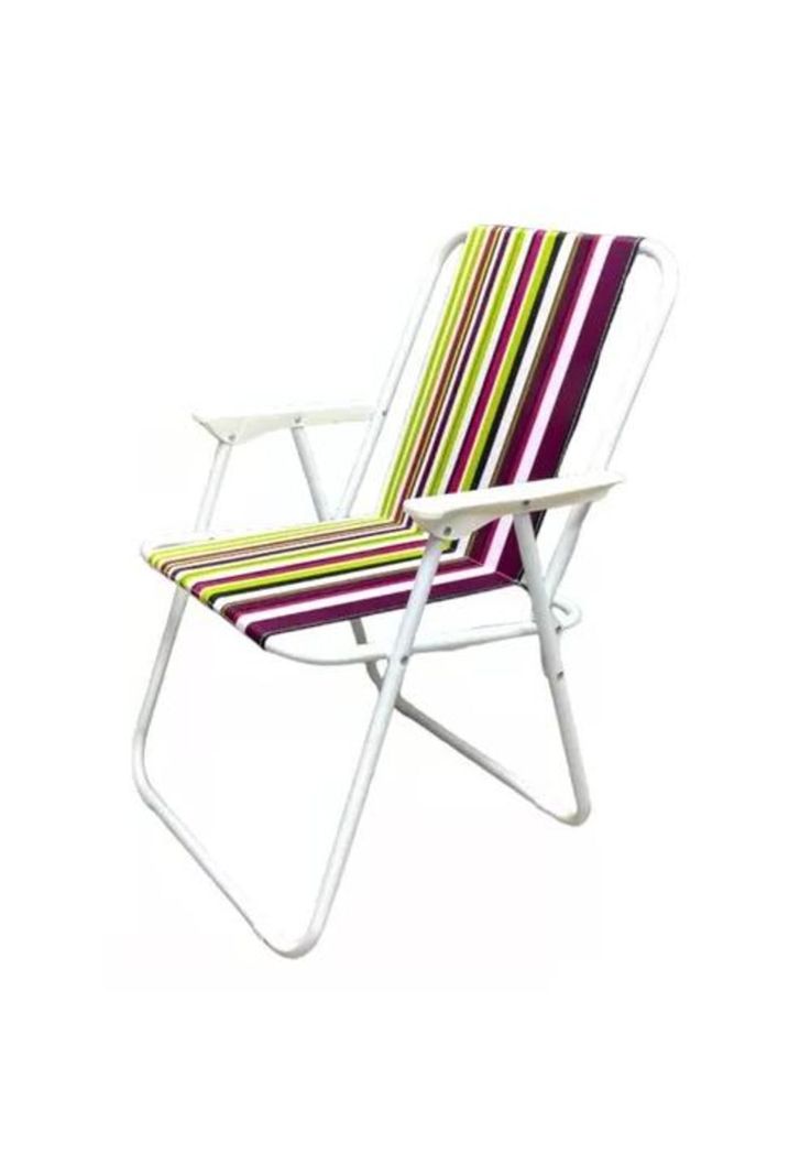 Silla de playa plegable violeta-1