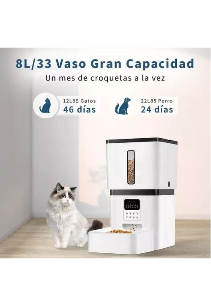 Dispensador Automático de Comida para Mascotas - Tovendor-1