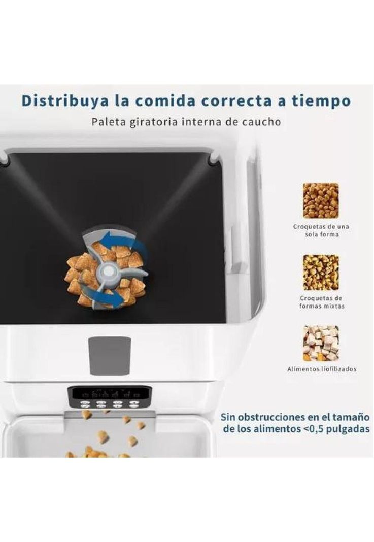 Dispensador Automático de Comida para Mascotas - Tovendor-3