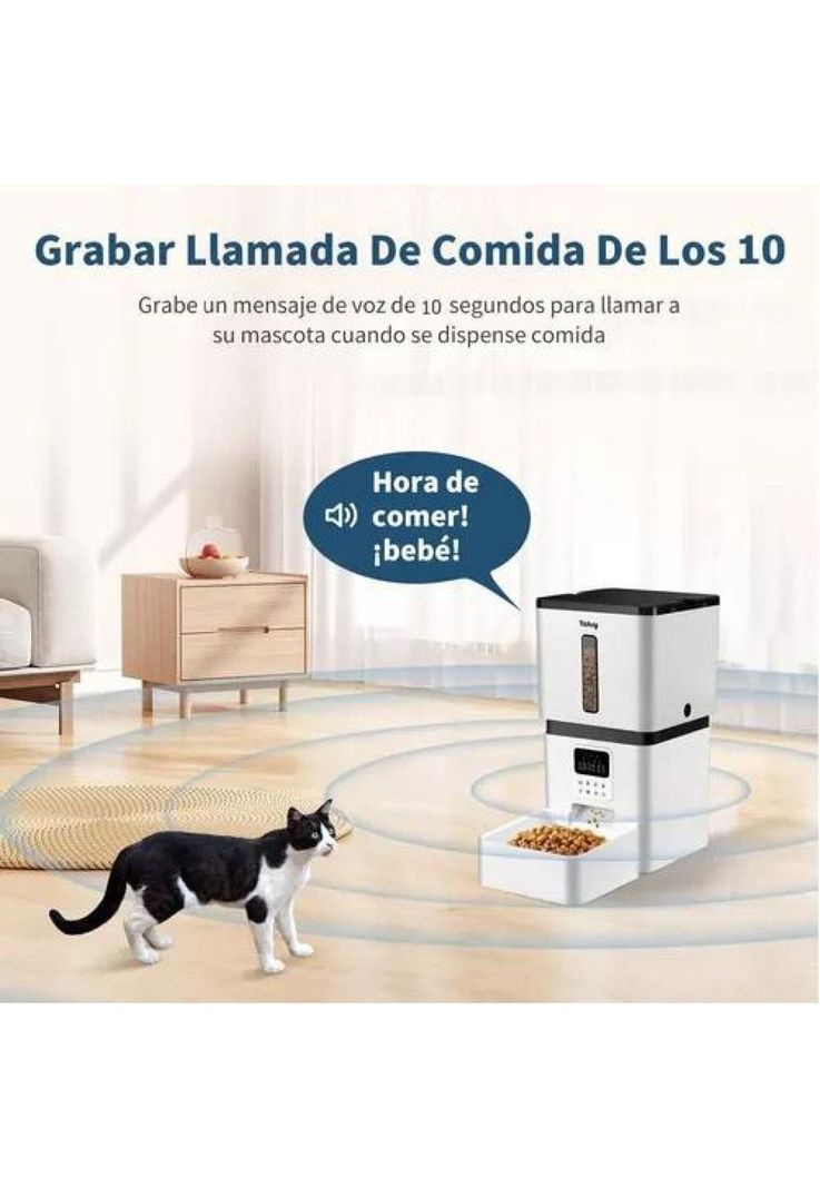Dispensador Automático de Comida para Mascotas - Tovendor-4