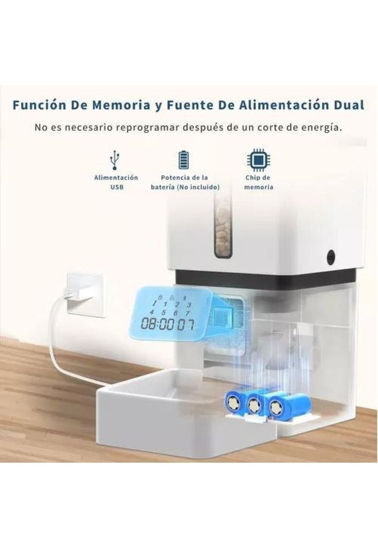 Dispensador Automático de Comida para Mascotas - Tovendor-5
