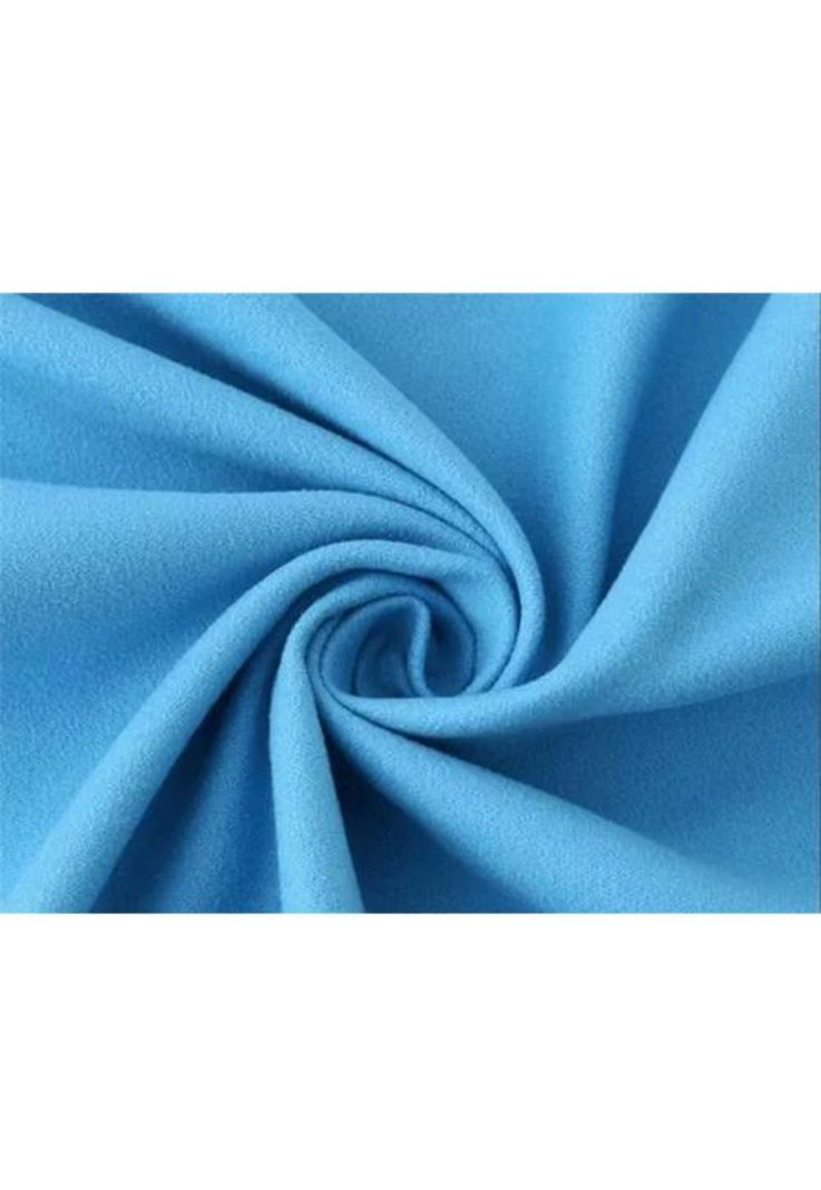 Toalla de baño de microfibra, secado rápido, 3 piezas, azul marino-3