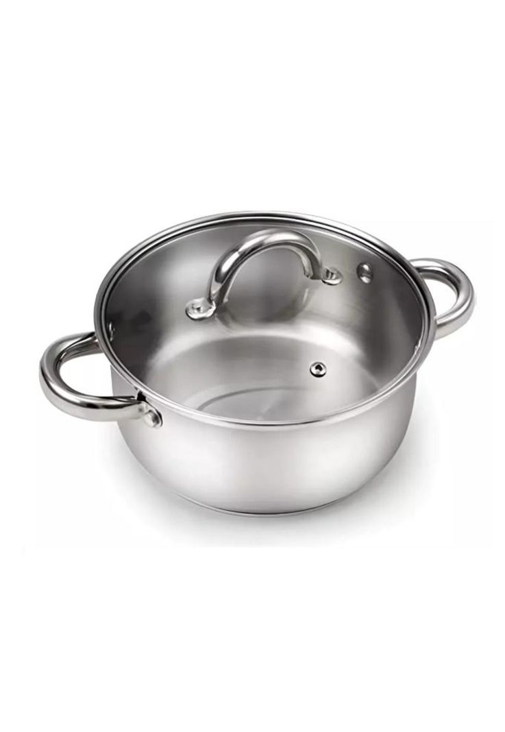 Set de 12 Piezas - Batería de Cocina , Acero Inoxidable-0