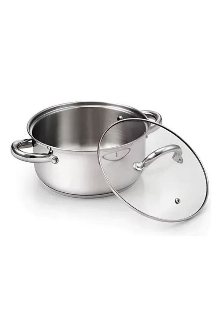 Set de 12 Piezas - Batería de Cocina , Acero Inoxidable-4