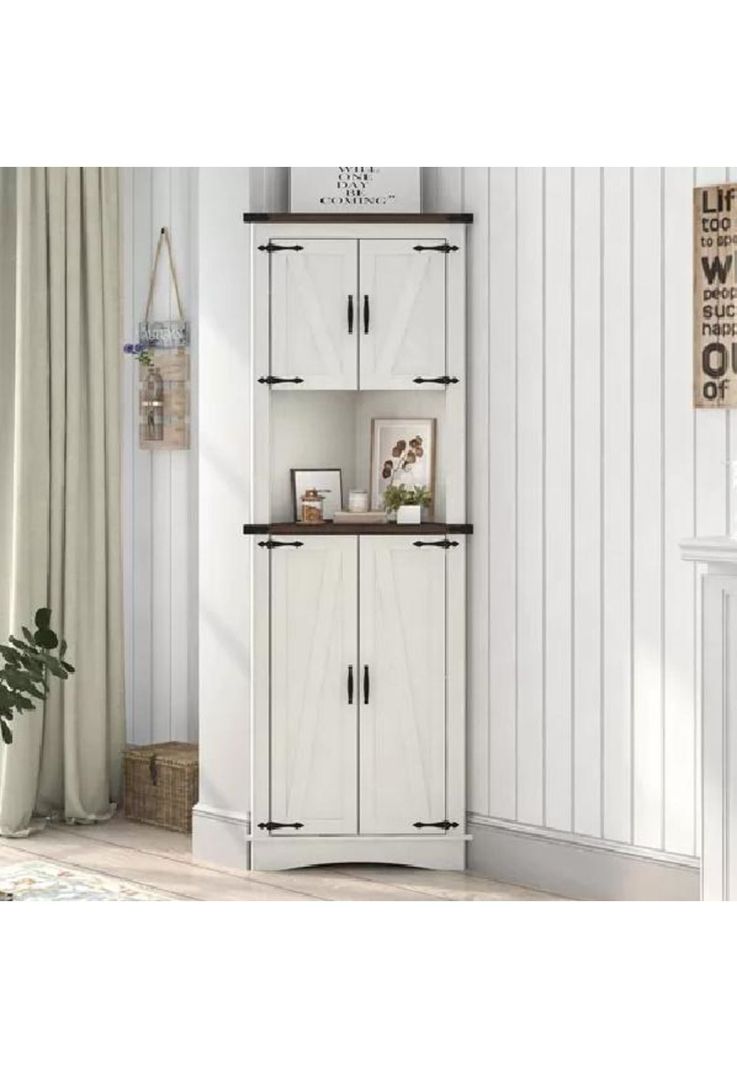 Estante Esquinero Repisa Moderna 172cm de Alto para Living Cocina-1