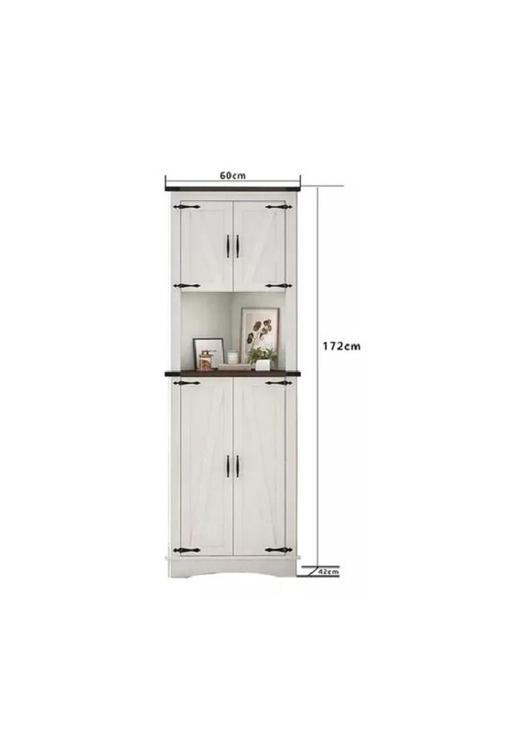 Estante Esquinero Repisa Moderna 172cm de Alto para Living Cocina-2