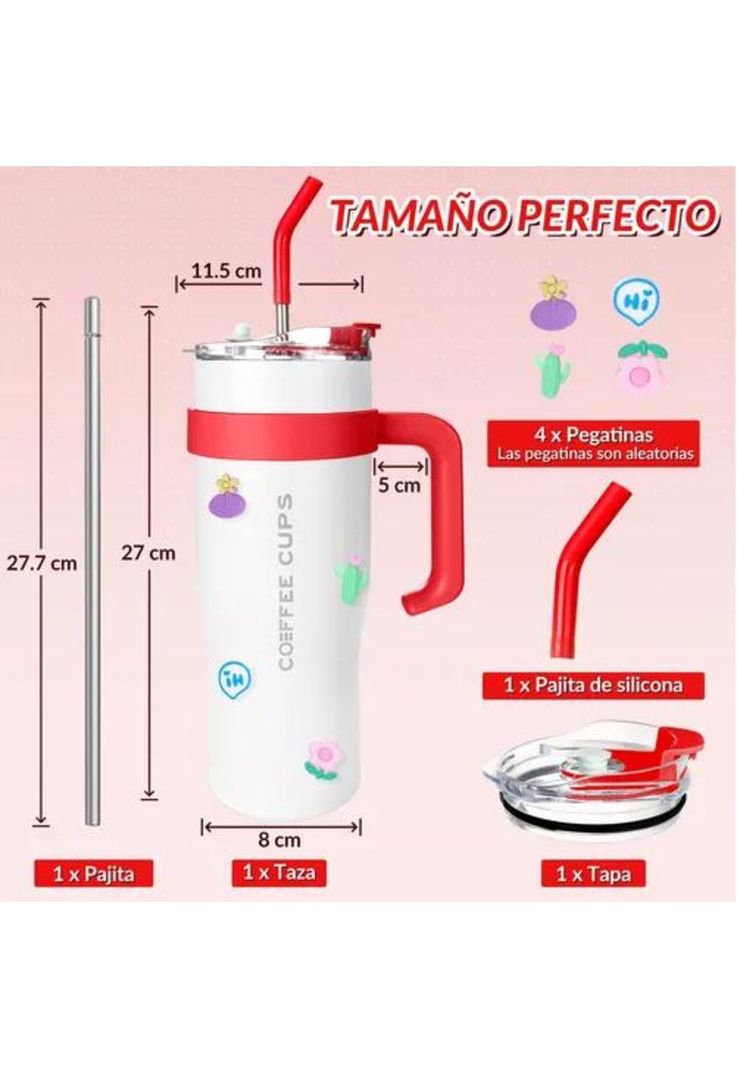 Vaso Térmico - Mug de Acero Inoxidable de 1.2 L, Frío y Calor-2
