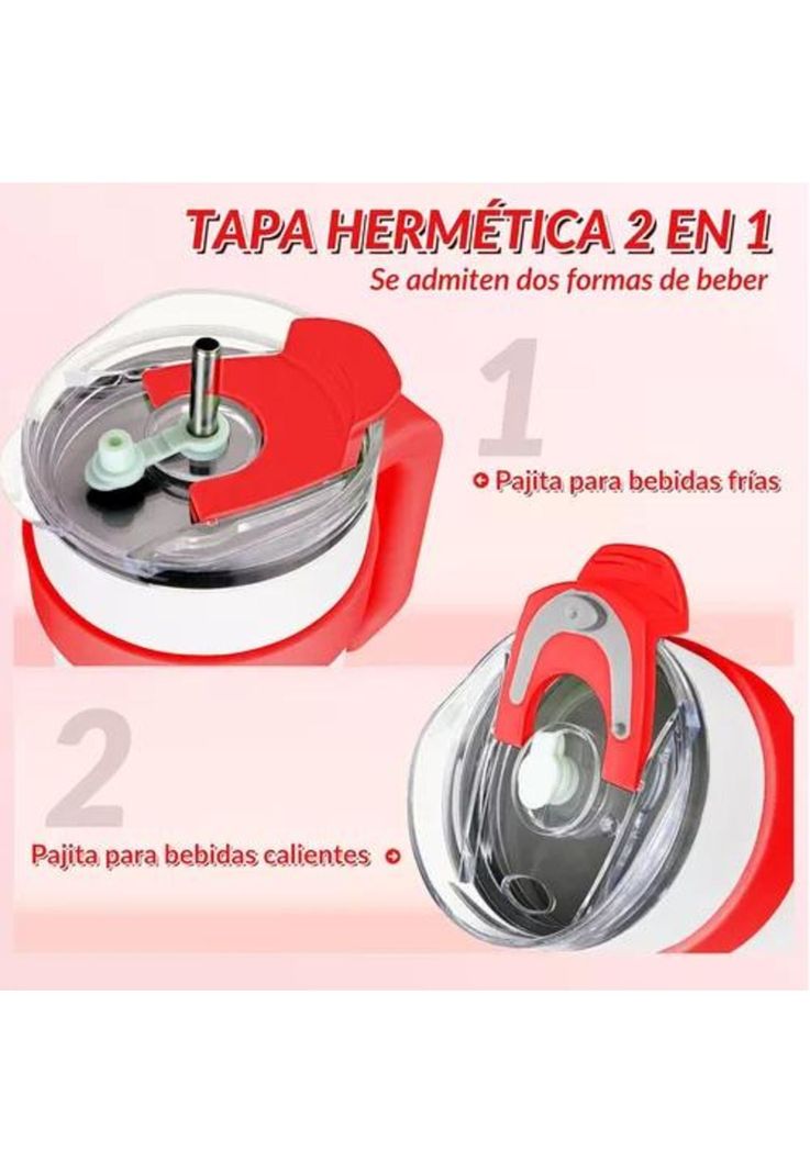 Vaso Térmico - Mug de Acero Inoxidable de 1.2 L, Frío y Calor-4