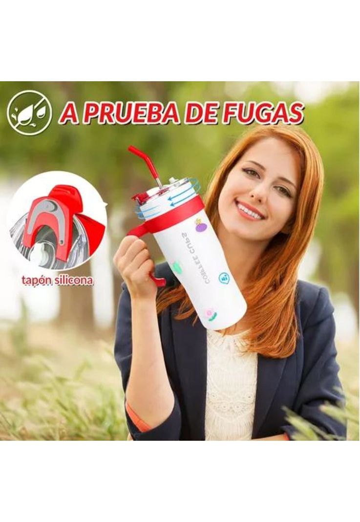 Vaso Térmico - Mug de Acero Inoxidable de 1.2 L, Frío y Calor-5