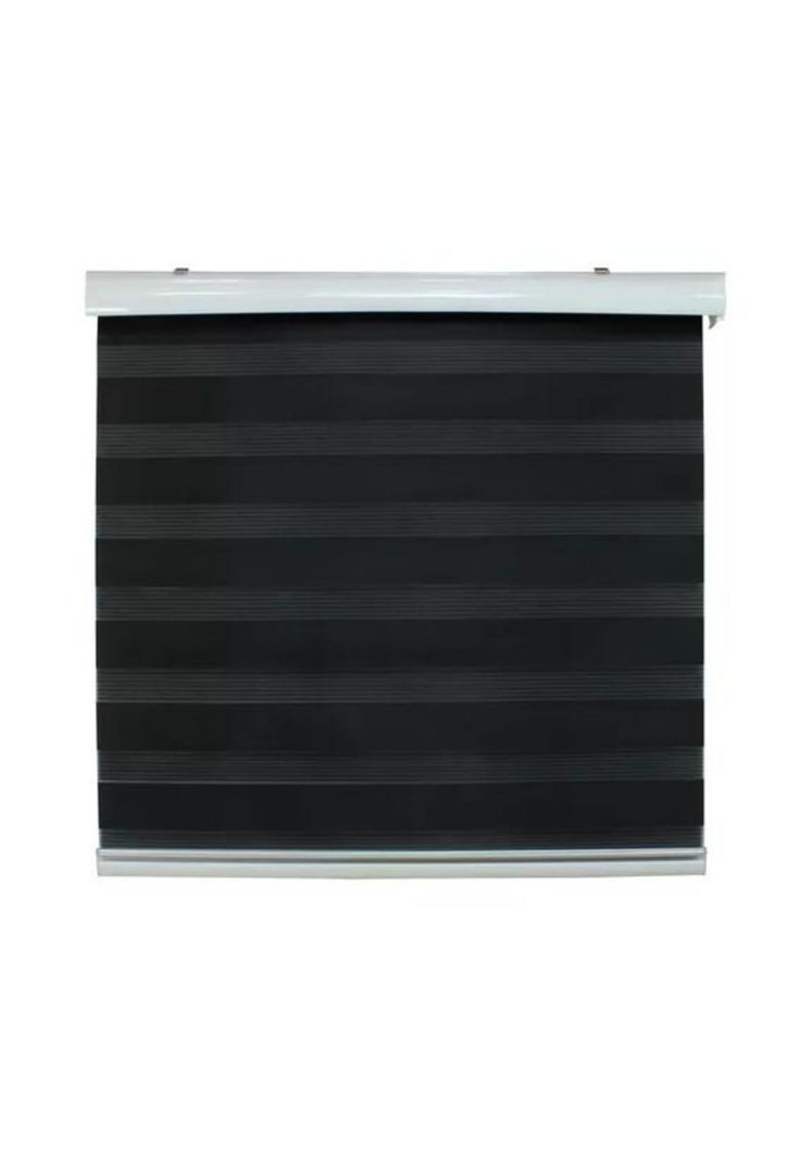 Cortina Roller Duo Zebra Día Noche 150x200cm Negro-0