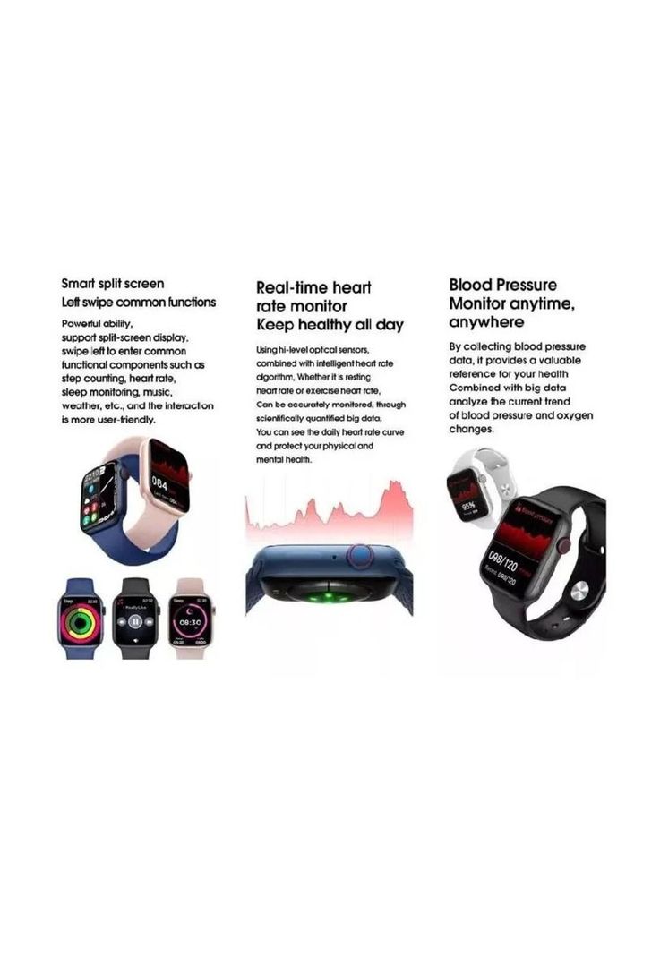 Reloj inteligente pro call serie 7 color rosado-4
