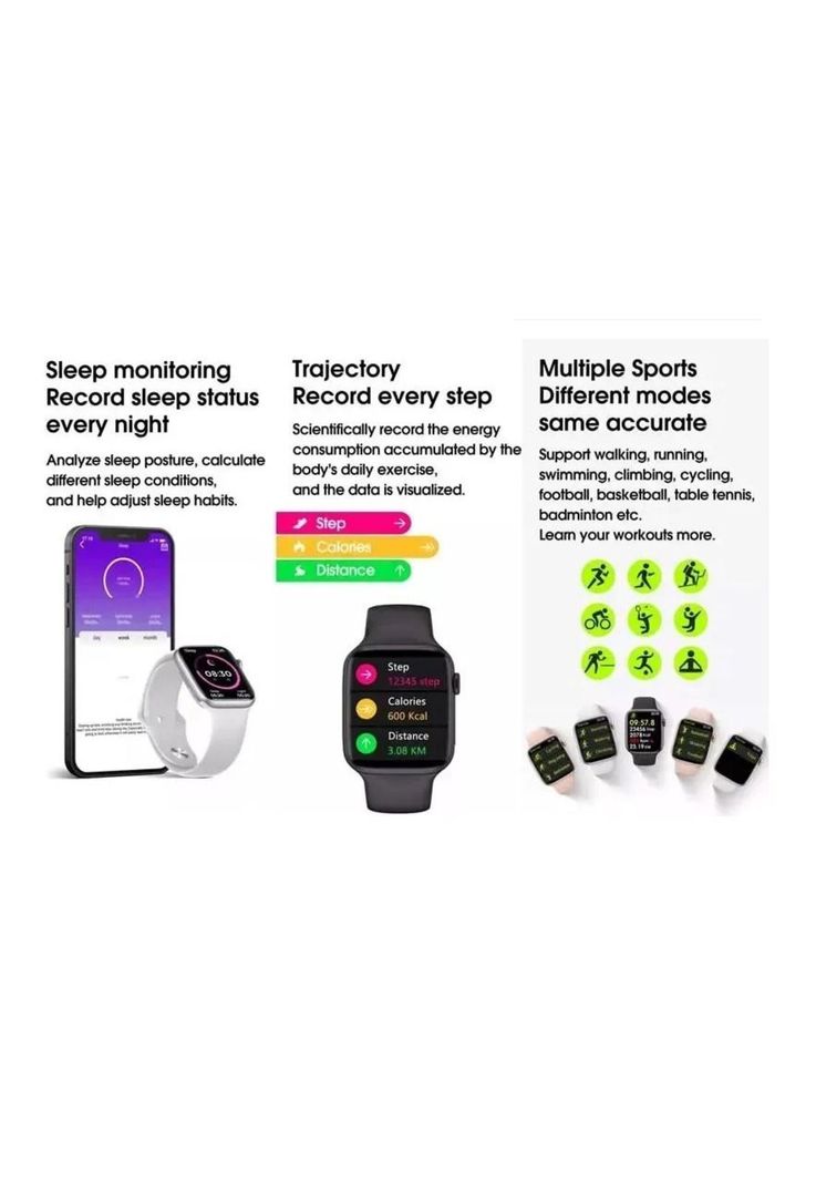 Reloj inteligente pro call serie 7 color rosado-5