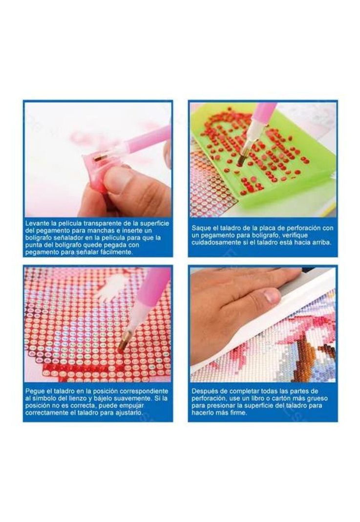 Kits de pintura diamante 5D, taladro completo, 30x40 cm-2