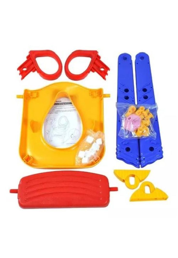 Asiento Adaptador Escalera - Inodoro WC para Niños, Color Amarillo-4