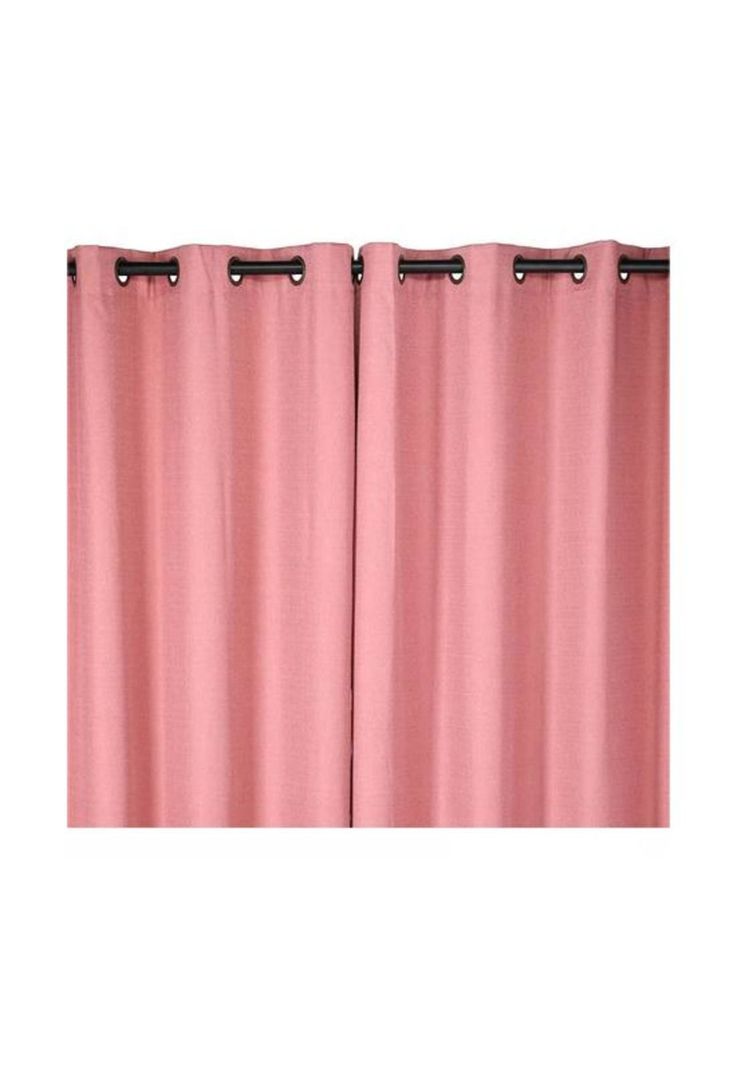 Set blackout 2 piezas térmico textura 140x220 cm, rosa-1