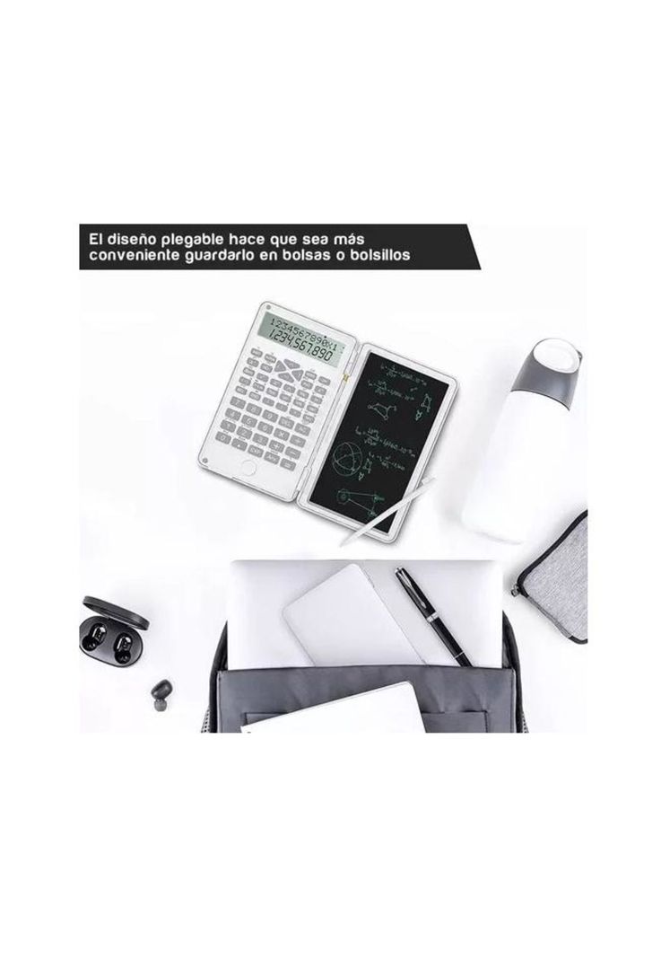 Calculadora científica con tableta inteligente, 240 funciones-4