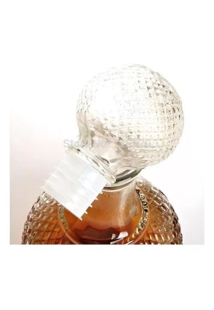 Decanter de licor de whisky y ginebra cristal 1,1 litros-1