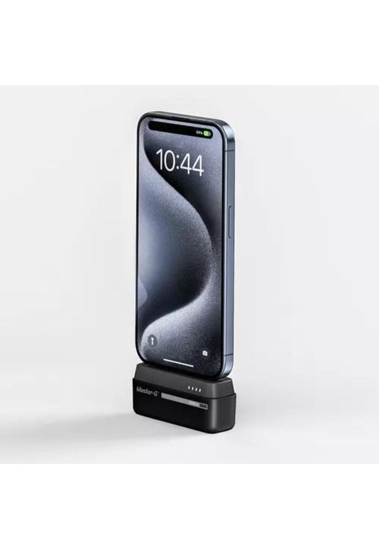 Cargador base portátil pocket 5,000 mAh, tipo C, color celeste-3