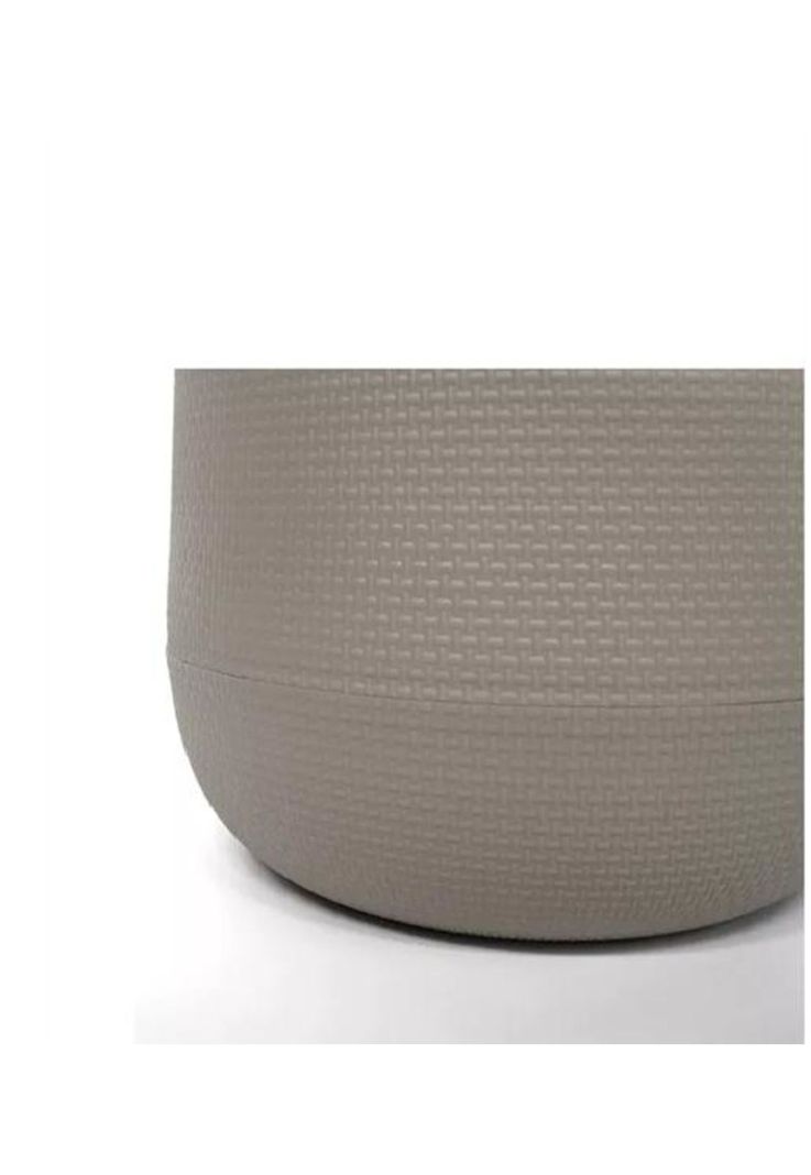 Maceteros Grandes Plástico Terraza Beige-4