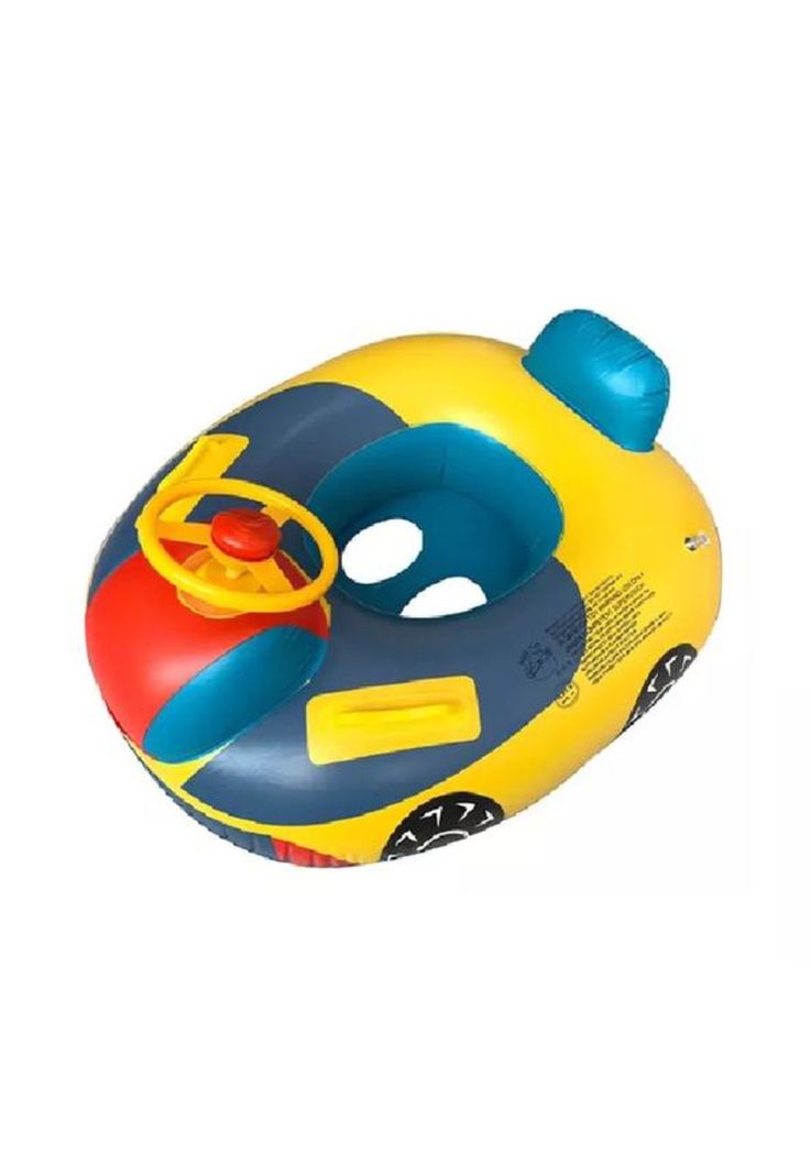 Flotador para bebés con volante multicolor-0