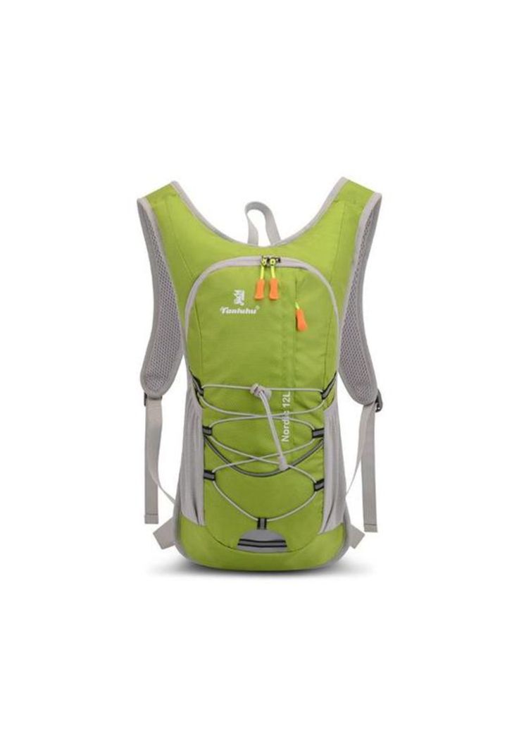 Mochila hidratación + bolsa de agua color verde-2