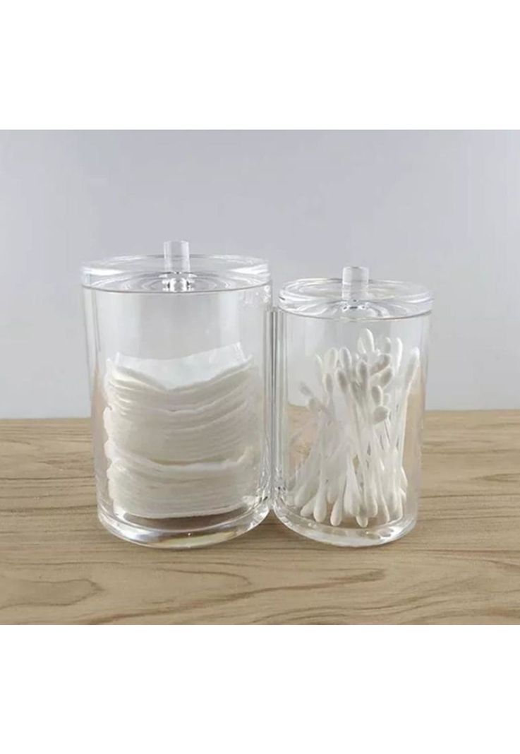Organizador de maquillaje cosmético, caja y cosmetiquero, color transparente-3