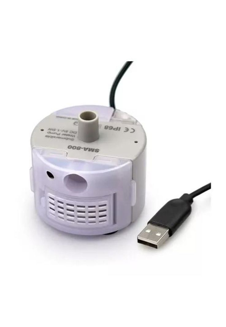 Bebedero Eléctrico - Acero Inoxidable para Gatos, Mascotas, Con Filtro-2