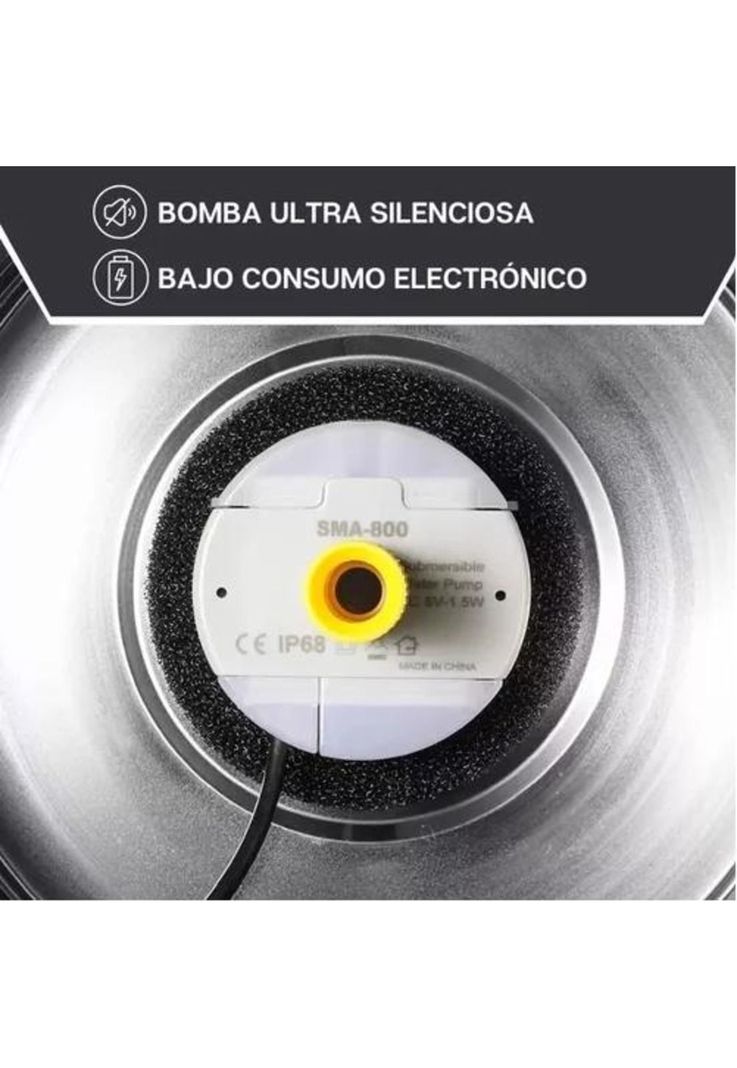 Bebedero Eléctrico - Acero Inoxidable para Gatos, Mascotas, Con Filtro-5