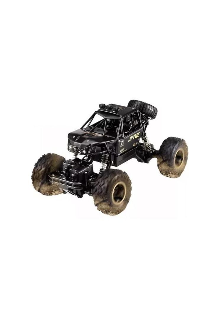 Juguete carros control remoto escalada 4x4 29 cm + 2 baterías-0