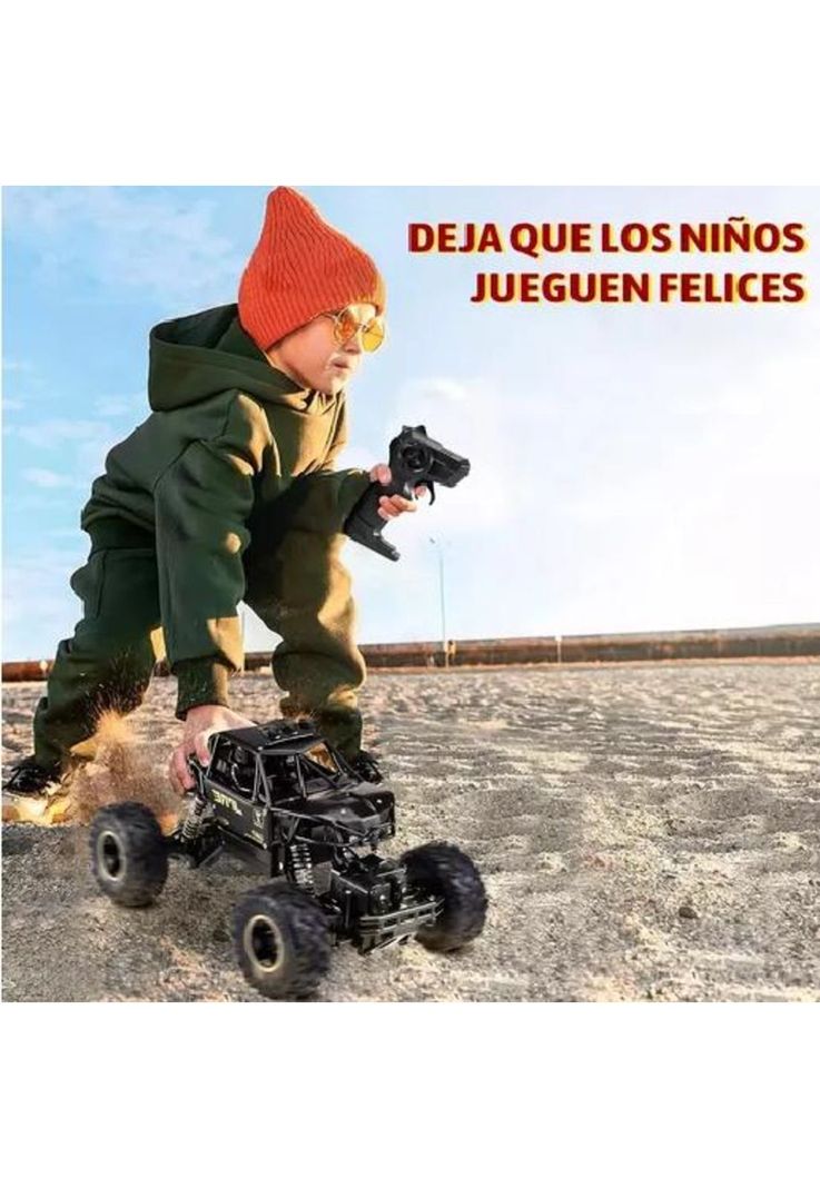 Juguete carros control remoto escalada 4x4 29 cm + 2 baterías-6