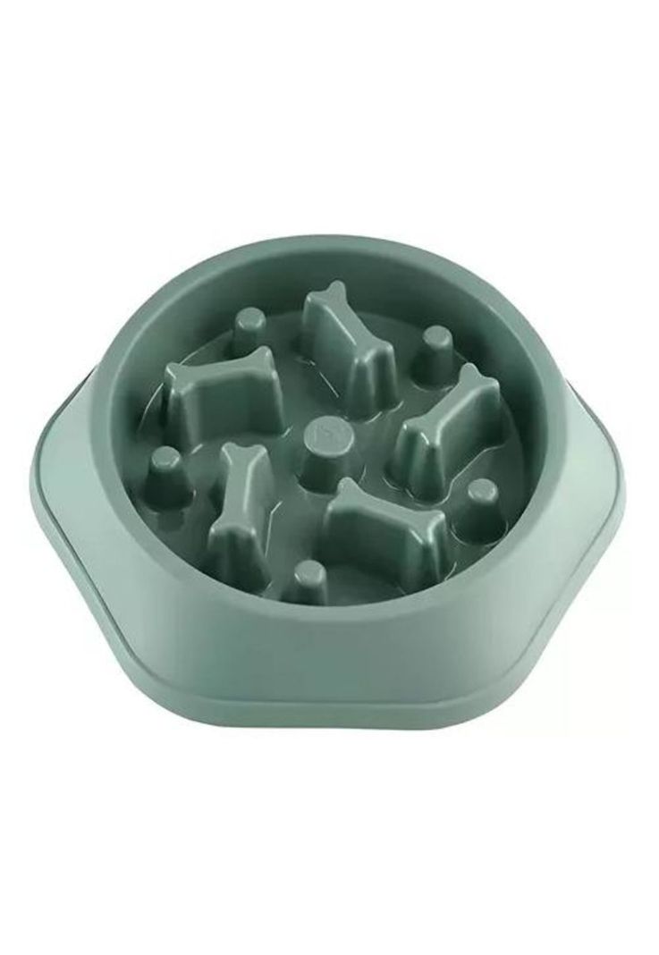 Per-Ros Antistress - Color Verde, Plato de Comida Antiansiedad-0
