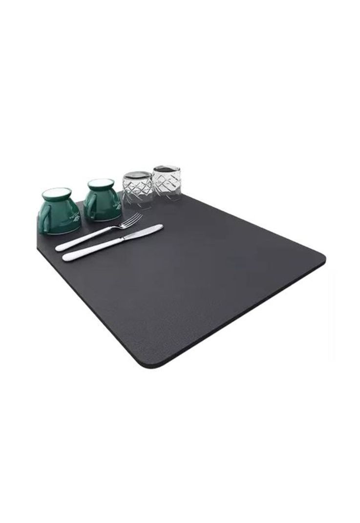 Alfombra Absorbente Café Antideslizante para Secar-0