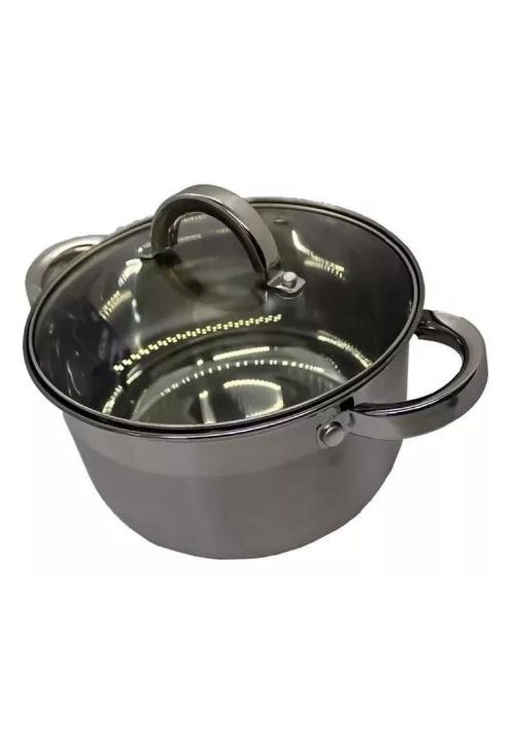Set de Ollas - 6 Piezas, Acero Inoxidable, Asa Ergonómica, 5.0-2